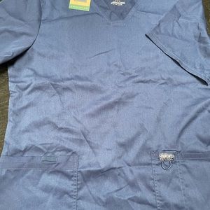 NWT, Cherokee, navy, scrub top